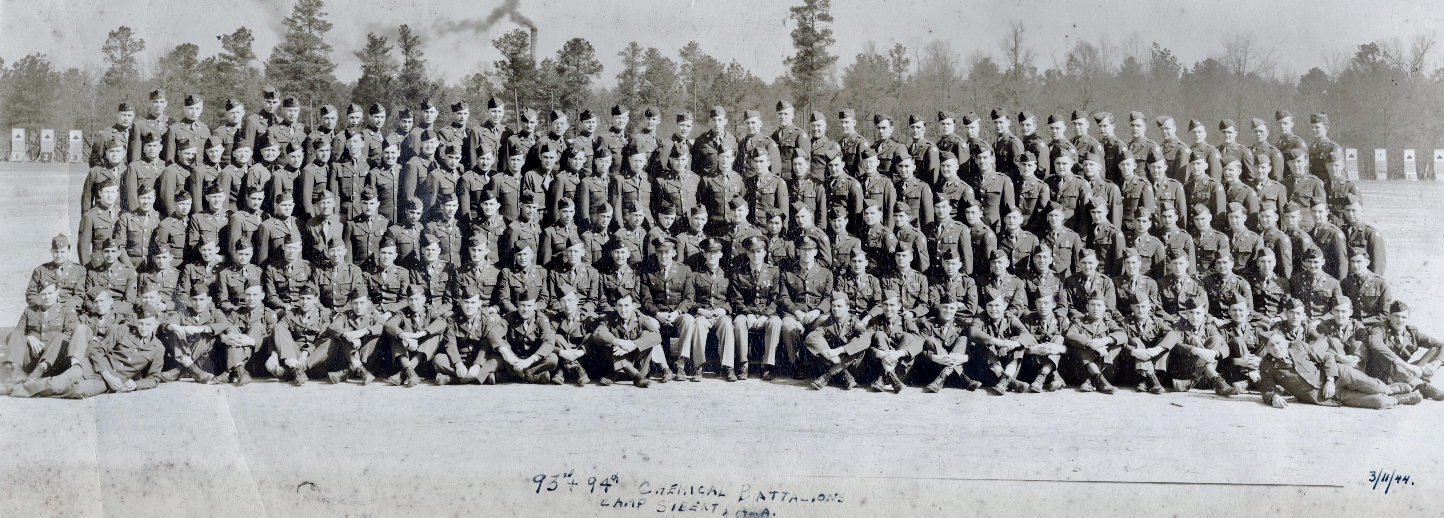 93rd & 94th CMB at Camp Sibert